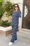 RENKTE GENİŞ KESİM DESENLİ HELEN TAKIM