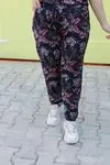 RENKTE ESNEK GENİŞ KESİM DESENLİ TAKIM