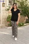 RENKTE KAŞKORSE DESENLİ ESNEK TAKIM