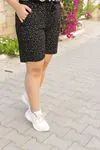 RENKTE DESENLİ KAŞKORSE ŞORT