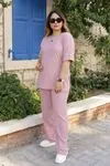 RENKTE GENİŞ KESİM KAŞKORSE PUDRA TAKIM