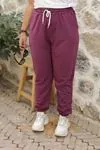 RENKTE BAĞCIKLI GENİŞ KESİM MÜRDÜM EŞOFMANALTI