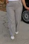 RENKTE DOKUMA BOL PAÇA STANDART PANTOLON