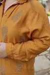 RENKTE İNCİ TAŞLI TABA GÖMLEK