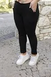 RENKTE DUBLE PAÇA SİYAH ÇELİK PANTOLON