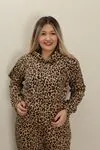 RENKTE BATTAL KESİM LEOPAR ALT ÜST TAKIM
