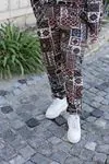 RENKTE KADİFE DESENLİ ALT ÜST TAKIM
