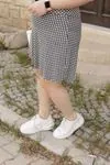 RENKTE DESENLİ ŞORT ETEK