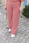 RENKTE ÖZEL ÜRETİM EKSTRA BATTAL PEMBE TAKIM