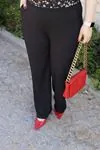 RENKTE GENİŞ KESİM ÜST DESENLİ TAKIM