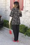 RENKTE GENİŞ KESİM ÜST DESENLİ TAKIM