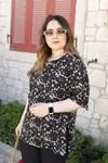 RENKTE GENİŞ KESİM ÜST DESENLİ TAKIM