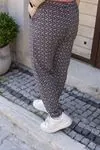 RENKTE DESENLİ BATTAL DOKUMA PANTOLON