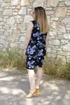 RENKTE GENİŞ KESİM DESENLİ ASKILI ŞORTLU TAKIM