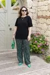 RENKTE ALT DESENLİ ŞAL PAÇA ALT ÜST TAKIM