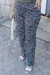 RENKTE ALT DESENLİ ŞAL PAÇA ALT ÜST TAKIM