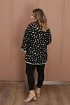 RENKTE GENİŞ KESİM DESENLİ VİSKON HIRKA&CEKET