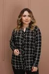 RENKTE GENİŞ KESİM DESENLİ GÖMLEK&BLUZ