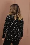 RENKTE GENİŞ KESİM DESENLİ GÖMLEK&BLUZ