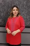 RENKTE ÖZEL SERİ GENİŞ KESİM OTANTİK KIRMIZI BLUZ