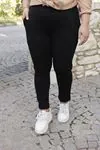 RENKTE DUBLE PAÇA SİYAH ÇELİK TAYT&PANTOLON