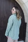 RENKTE GENİŞ KESİM DESENLİ GÖMLEK&CEKET