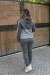 RENKTE GENİŞ KESİM GARNİLİ ŞARDONLU TAKIM