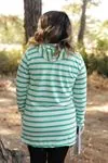 RENKTE GENİŞ KESİM FERMUARLI UZUN CEKET&SWEAT