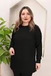 RENKTE GENİŞ KALIP SİYAH KAŞKORSE TAKIM