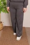 RENKTE GENİŞ KALIP ANTRASİT ALT ÜST TAKIM
