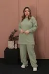 RENKTE ÖZEL ÜRETİM BATTAL ÇAĞLA YEŞİLİ İKİLİ TAKIM