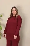 RENKTE ÖZEL ÜRETİM BATTAL BORDO İKİLİ TAKIM