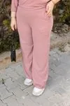 RENKTE ÖZEL ÜRETİM DUBLE KOL KAŞKORSE PUDRA PEMBE TAKIM