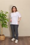 RENKTE DAR PAÇA DOKUMA VE BASİC ALT ÜST TAKIM