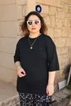 RENKTE ALT DESENLİ DUBLE KOL TAKIM