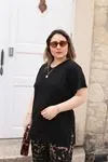 RENKTE ÜST SİYAH ALT DESENLİ GENİŞ KESİM PENYE TAKIM