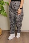 RENKTE BATTAL DESENLİ SÜET PANTOLON