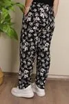 RENKTE BATTAL DESENLİ SÜET PANTOLON