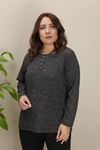 RENKTE GENİŞ KESİM ANTRASİT YUMOŞ BLUZ