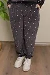 RENKTE BATTAL KADİFE DESENLİ ALT ÜST TAKIM