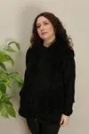 RENKTE ÖZEL ÜRETİM SİYAH PELUŞ YELEK