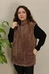 RENKTE ÖZEL ÜRETİM VİZON PELUŞ YELEK