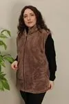 RENKTE ÖZEL ÜRETİM VİZON PELUŞ YELEK