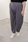 RENKTE BATTAL İNCE GÖSTEREN FİT FÜME PANTOLON
