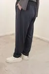 RENKTE ÖZEL ÜRETİM ÖZEL KUMAŞ BATTAL ŞALVAR FÜME PANTOLON