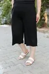 RENKTE BÜYÜK BEDEN SİYAH KAPRİ