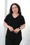 RENKTE BÜYÜK BEDEN İNCİLİ KOLLARI YIRTMAÇLI SANDY SİYAH BLUZ